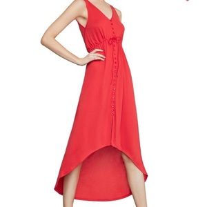 BCBG MAXAZRIA Red high-low sleeveless Sundress, new with tags!